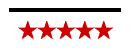 5 Stars